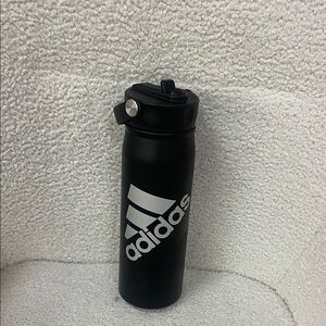 Adidas Matte Black Water Bottle